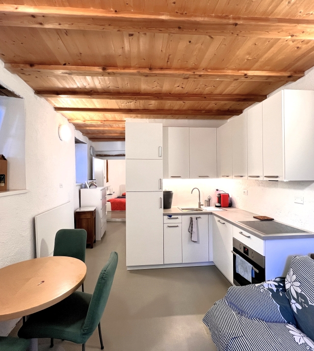 Reizende Zweizimmerwohnung in historischem Gebäude – Völs am Schlern