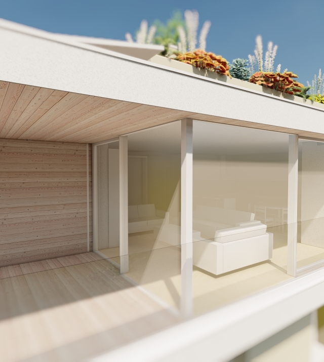NEUBAUPROJEKT Bozen Quirein - Attikawohnung mit Dachterrasse