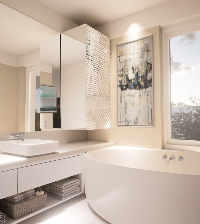 Exklusive Dreizimmerwohnung mit herrlicher Südterrasse, 2. Etage – Bozen Quirein