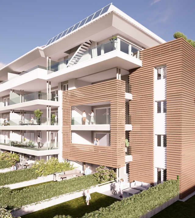 Exklusive Dreizimmerwohnung mit herrlicher Südterrasse, 2. Etage – Bozen Quirein