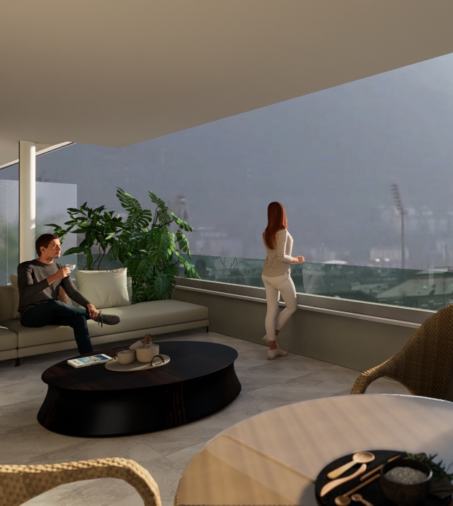 Fantastisches Penthouse mit Dachterrasse – Bozen Quirein