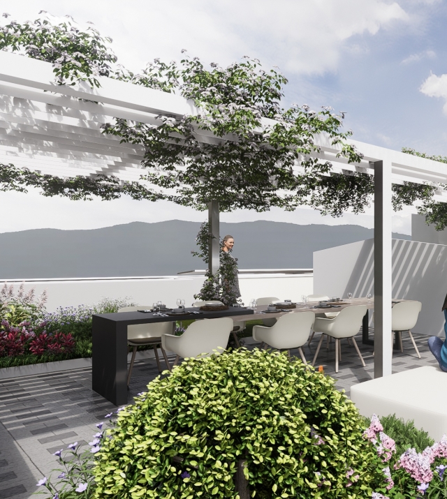 Fantastisches Penthouse mit Dachterrasse – Bozen Quirein